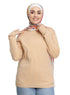 Latte Round Knit Pullover - Khotwh